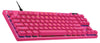Logitech G PRO X TKL RAPID Gaming Keyboard (Magenta) (PC)