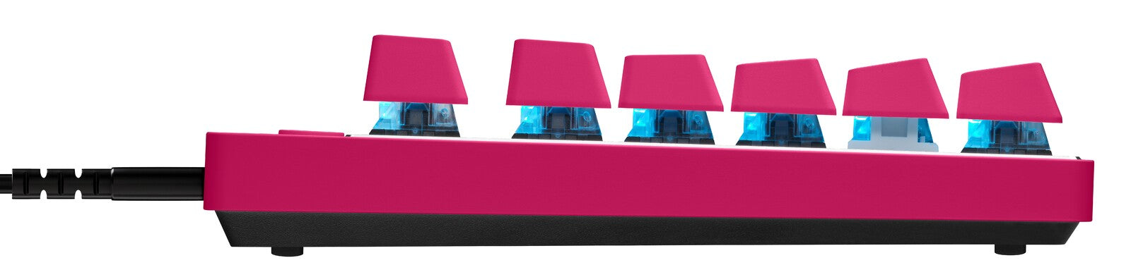 Logitech G PRO X TKL RAPID Gaming Keyboard (Magenta) (PC)
