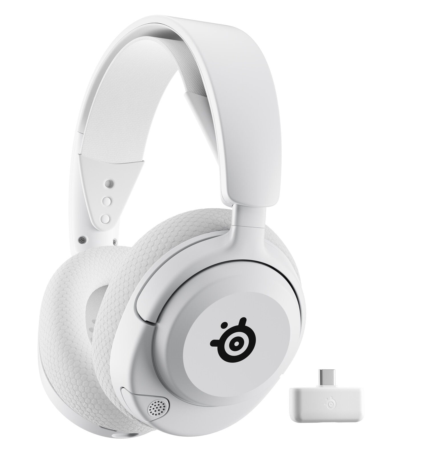 SteelSeries Arctis Nova 5X Wireless Gaming Headset (White) (Switch, PC, PS5, PS4, Xbox Series X, Xbox One)