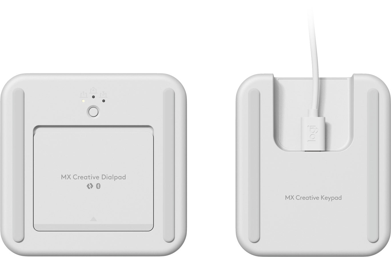 Logitech MX Creative Console Customizable Dial and Keypad Pale Grey