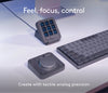 Logitech MX Creative Console Customizable Dial and Keypad Graphite