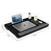 COMFEYA Lap Desk with Built-in Mouse Pad & Wrist Support - Black