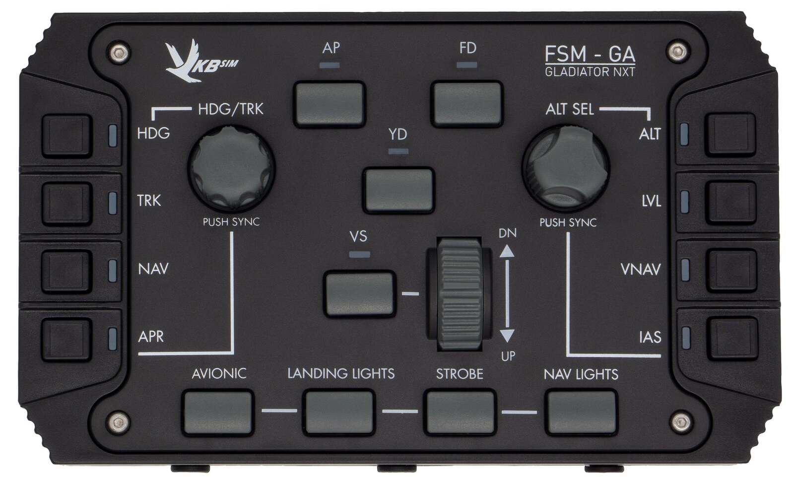 VKB Sim: GNX Front Switchboard Module - General Aviation
