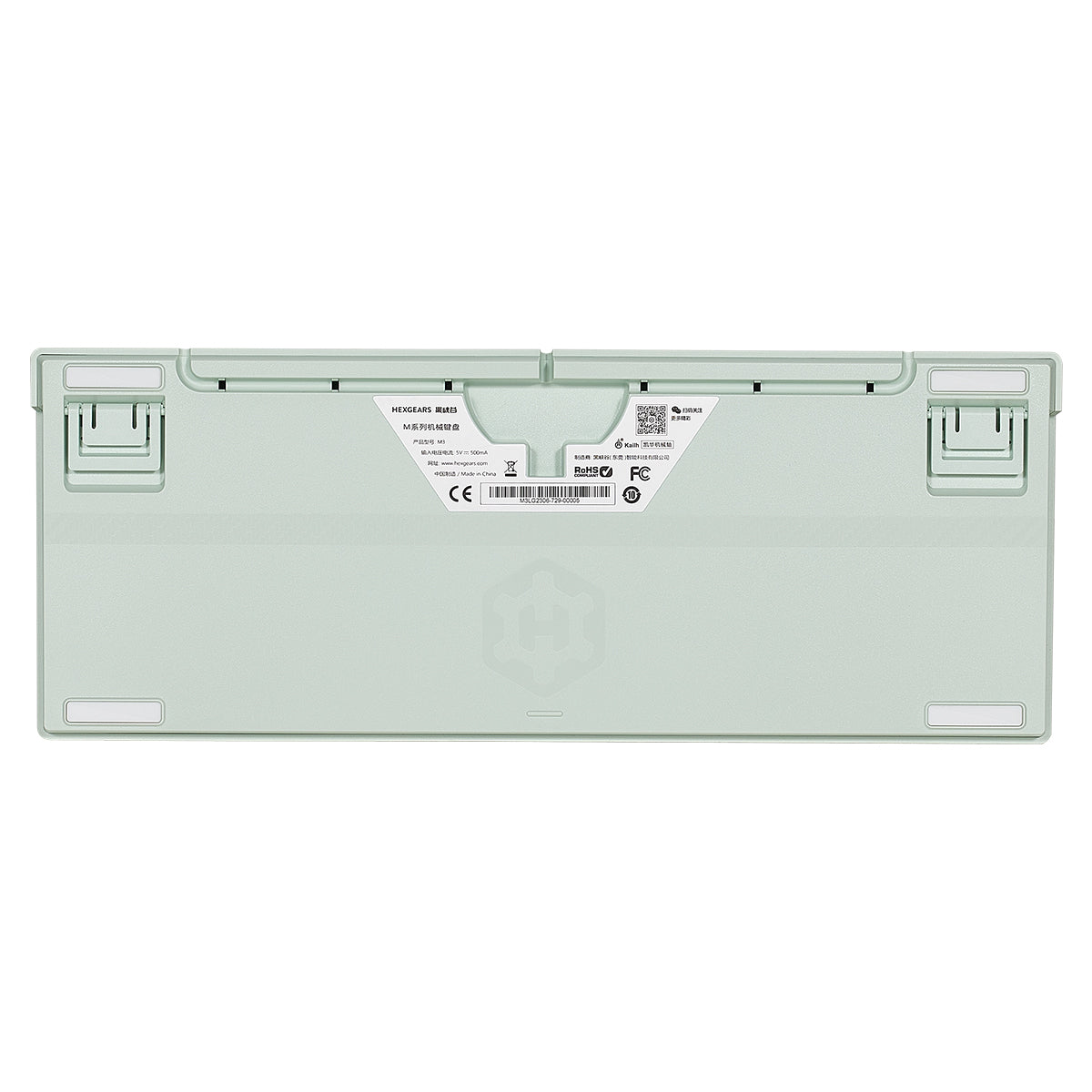 Hexgears M3 87-Key Linear Switch Mechanical Keyboard - Green