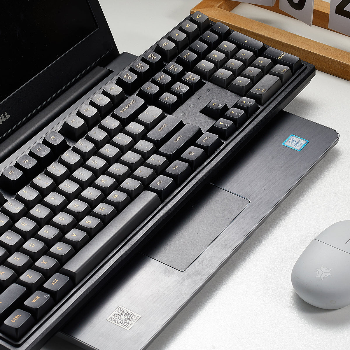 Hexgears M5 Full Size Linear Switch Mechanical Keyboard - Black Gradient