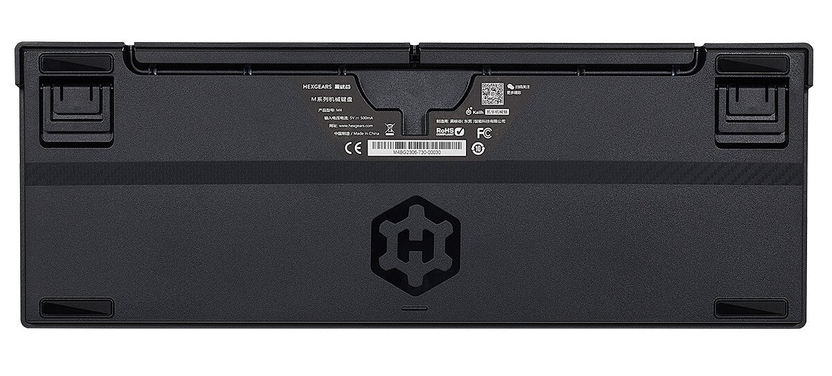 Hexgears M5 Full Size Linear Switch Mechanical Keyboard - Black Gradient