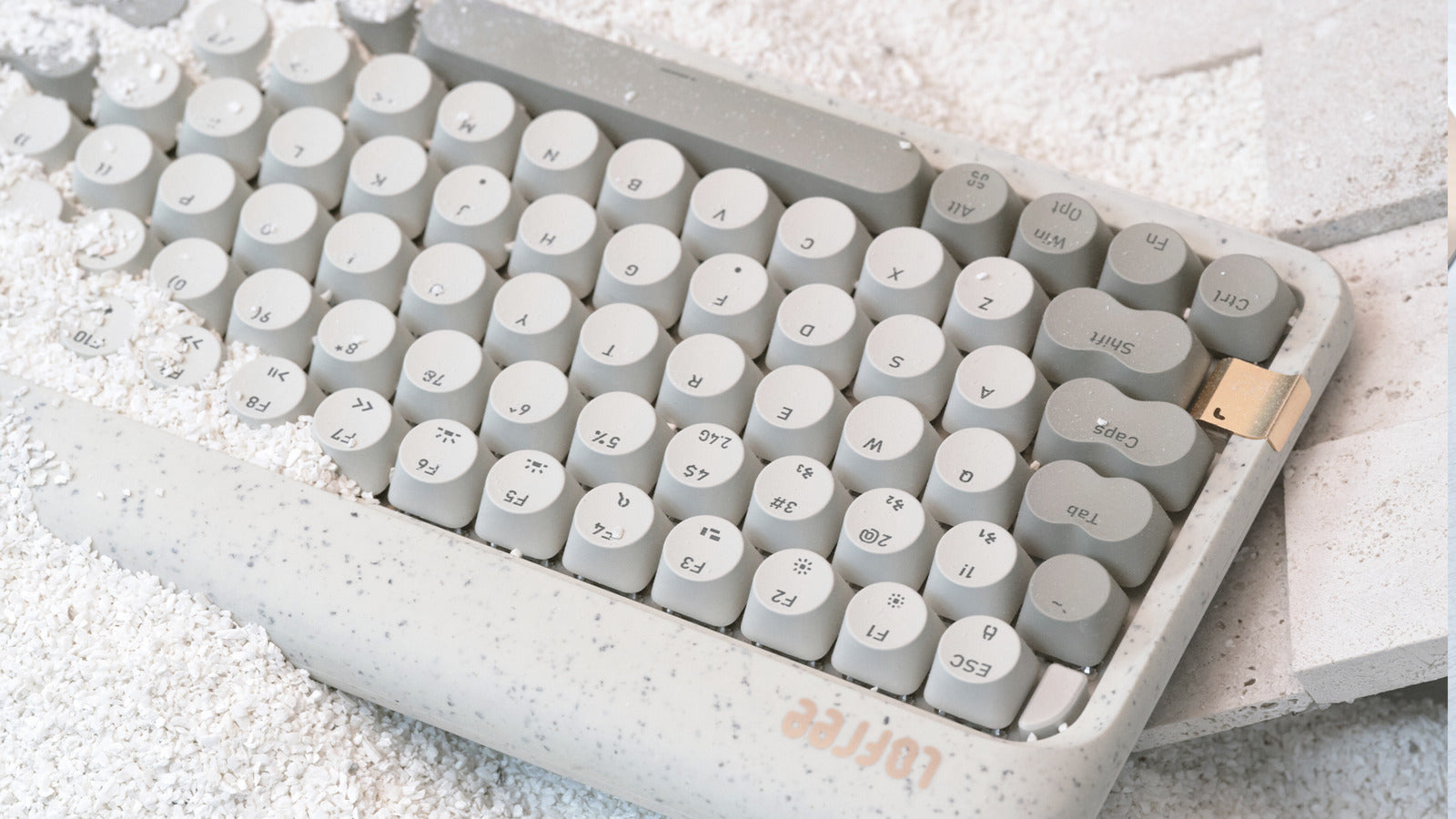 LOFREE ZERO ARTZ 75% Tri-mode Mechanical Keyboard - Terrazzo