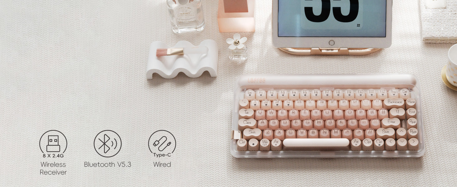 LOFREE DOT Mechanical 75% Tri-Mode Keyboard - Foundation