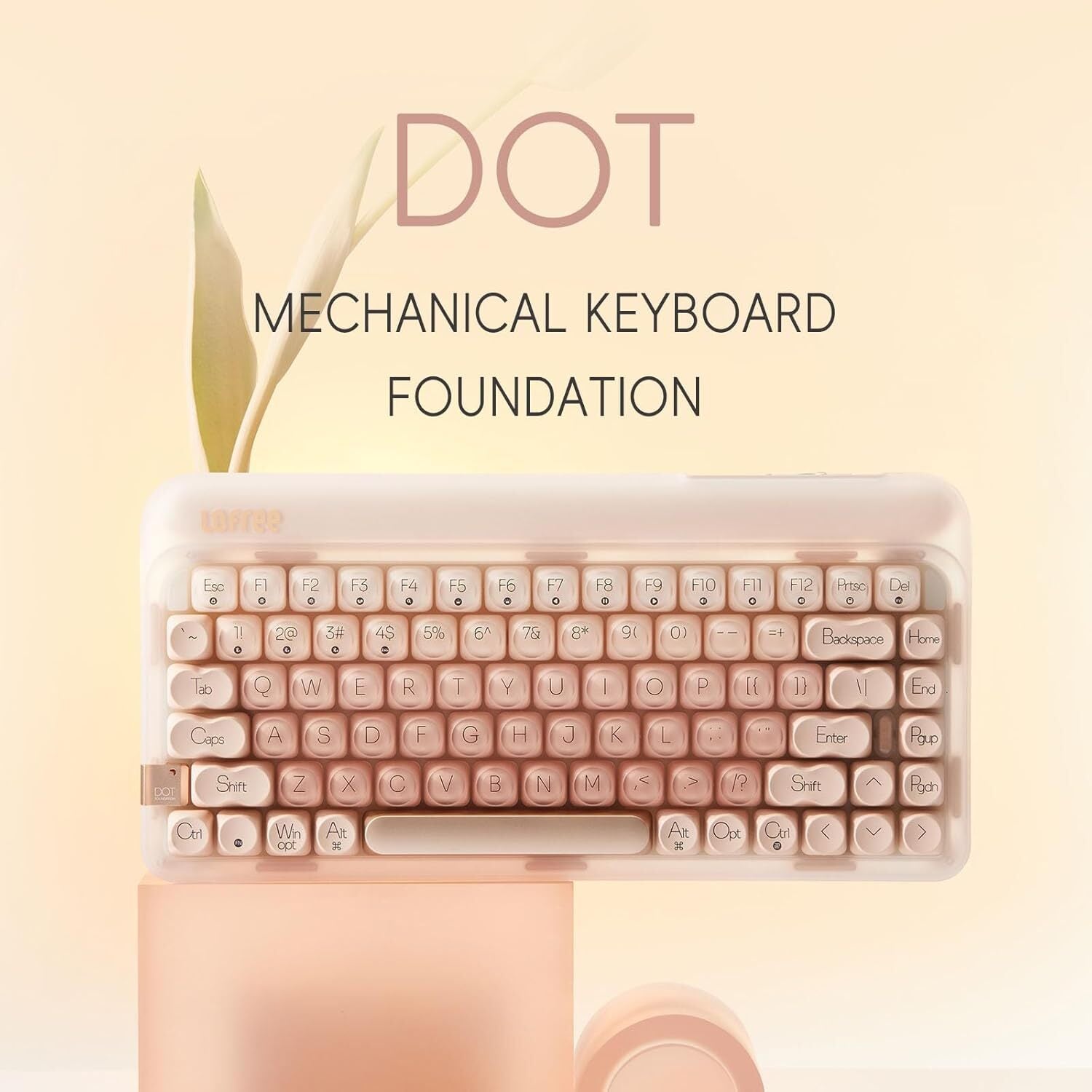 LOFREE DOT Mechanical 75% Tri-Mode Keyboard - Foundation