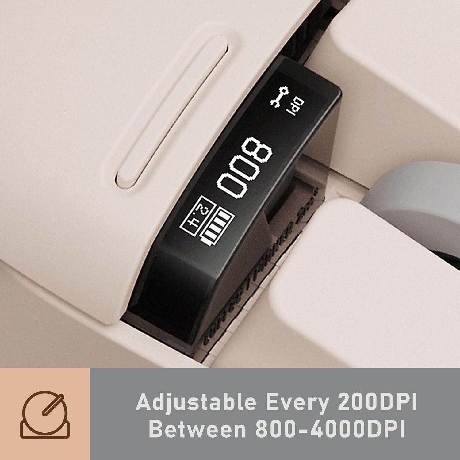 LOFREE Touch PBT Wireless Mouse - Tofu