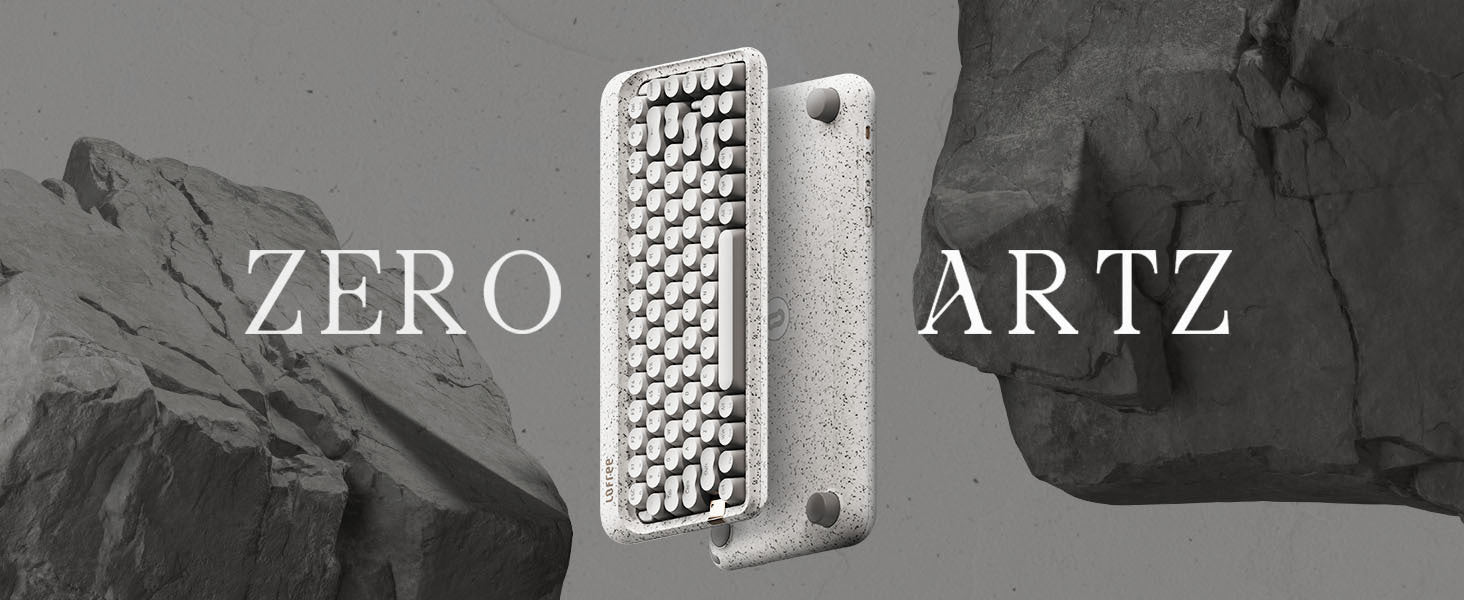 LOFREE ZERO ARTZ 75% Tri-mode Mechanical Keyboard - Terrazzo