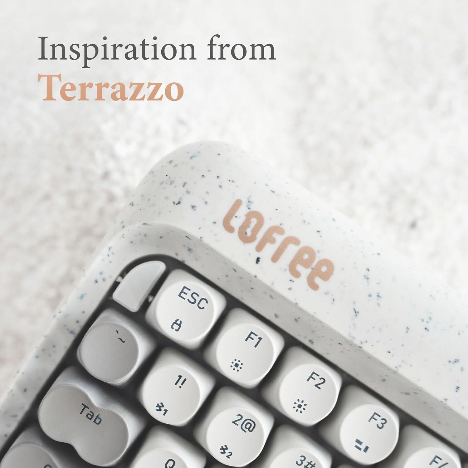 LOFREE ZERO ARTZ 75% Tri-mode Mechanical Keyboard - Terrazzo