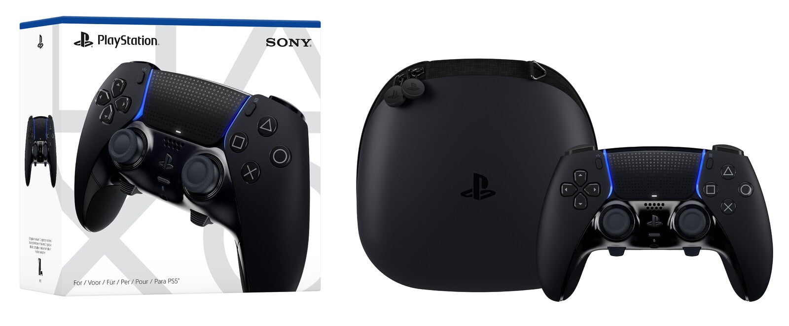 PlayStation 5 DualSense Edge Wireless Controller - Midnight Black (PS5)