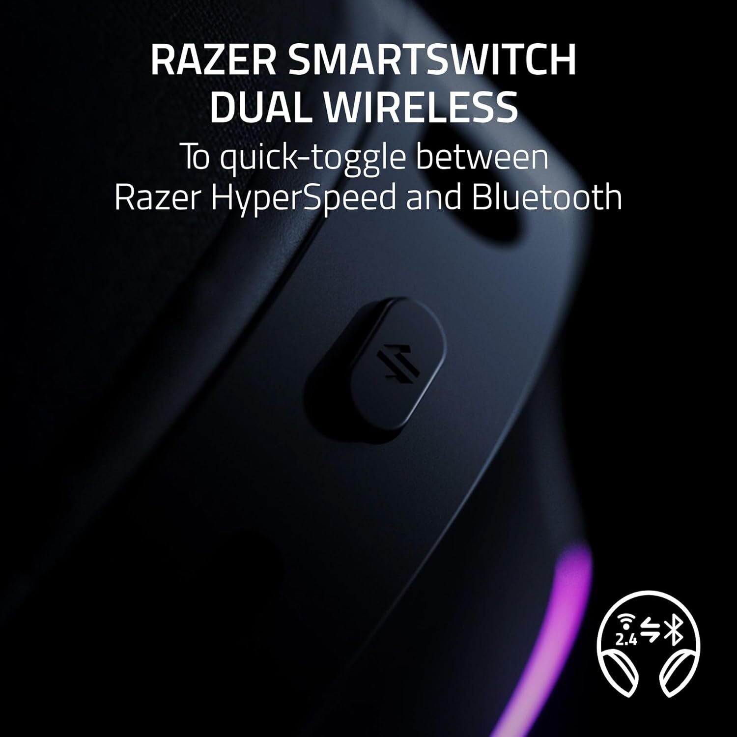 Razer Barracuda X Chroma Wireless Multi Platform Gaming Headset (Black)