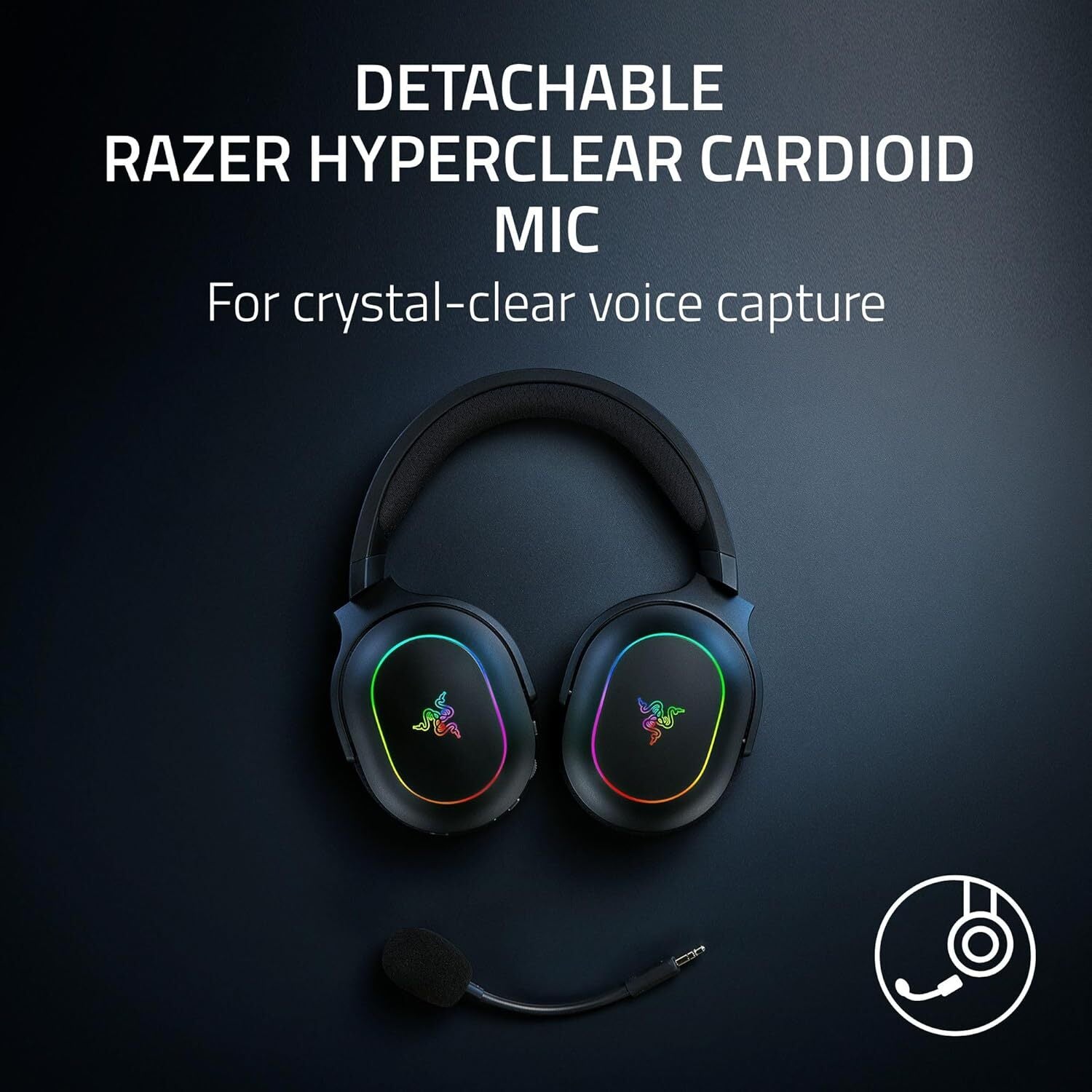 Razer Barracuda X Chroma Wireless Multi Platform Gaming Headset (Black)