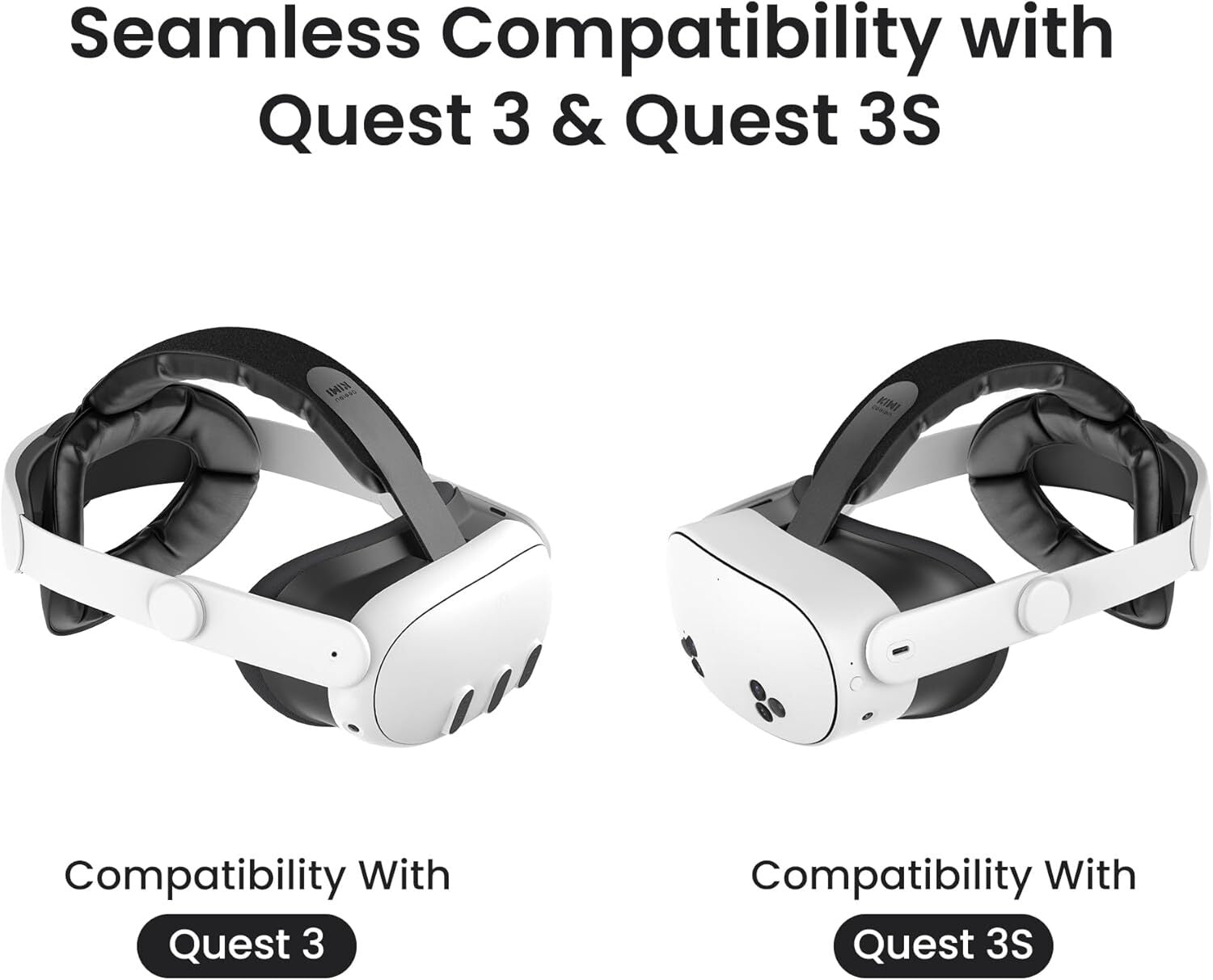 Kiwi Design K4 Comfort Head Strap - for Quest 3/3S