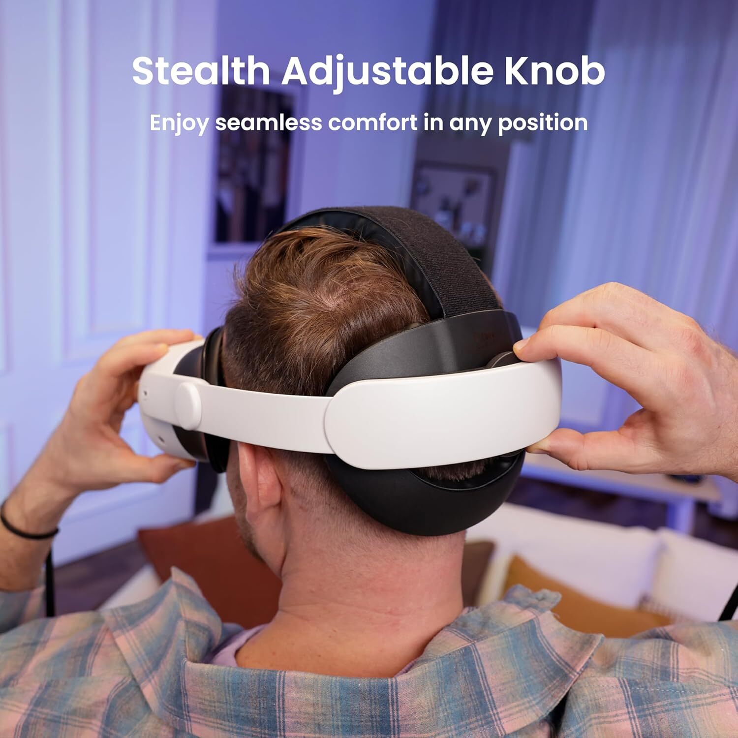 Kiwi Design K4 Comfort Head Strap - for Quest 3/3S