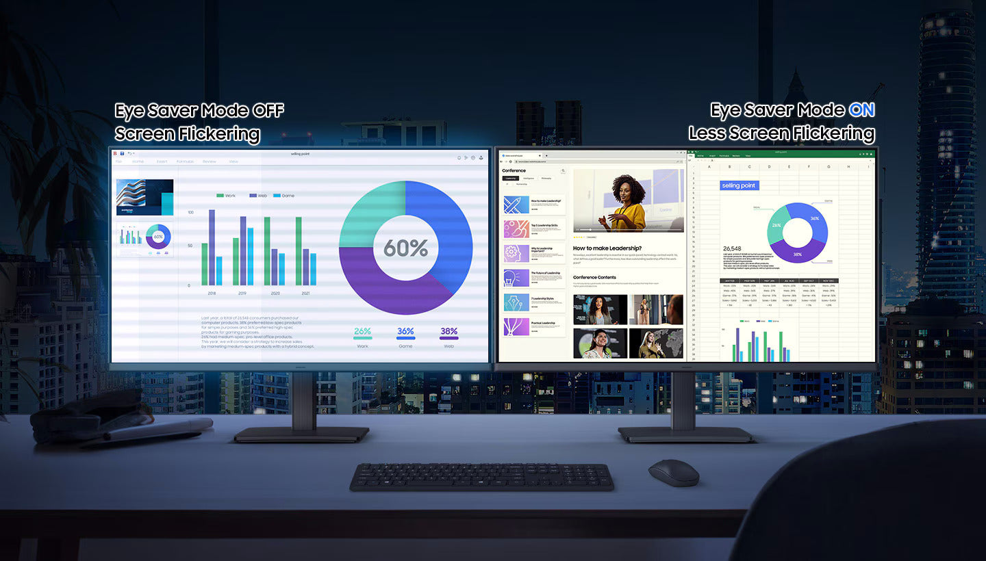 27" Samsung Essential S3 S30GD 1080p 100Hz 5ms Monitor