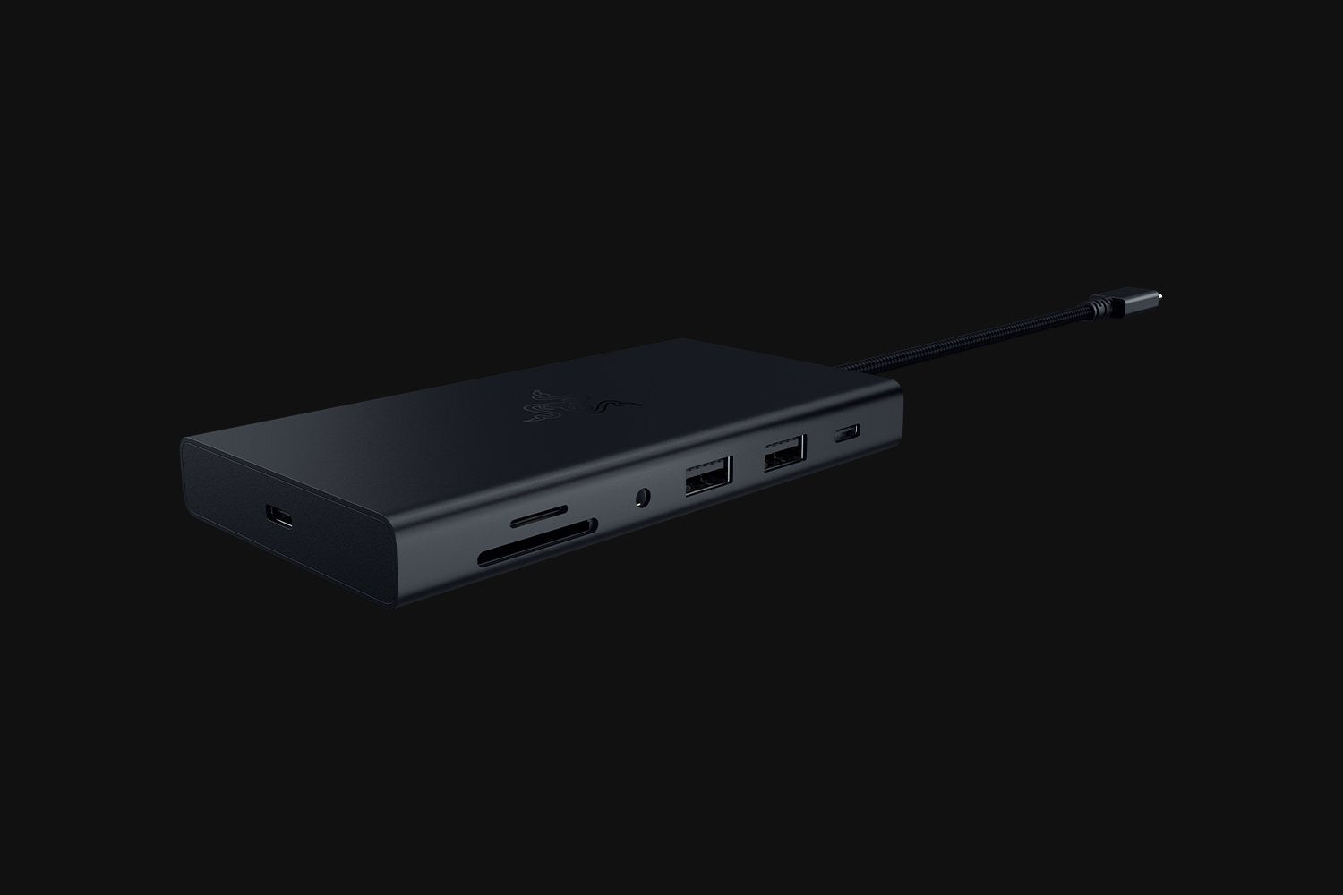Razer 11-Port USB-C Dock compatible with Windows and Mac - Black