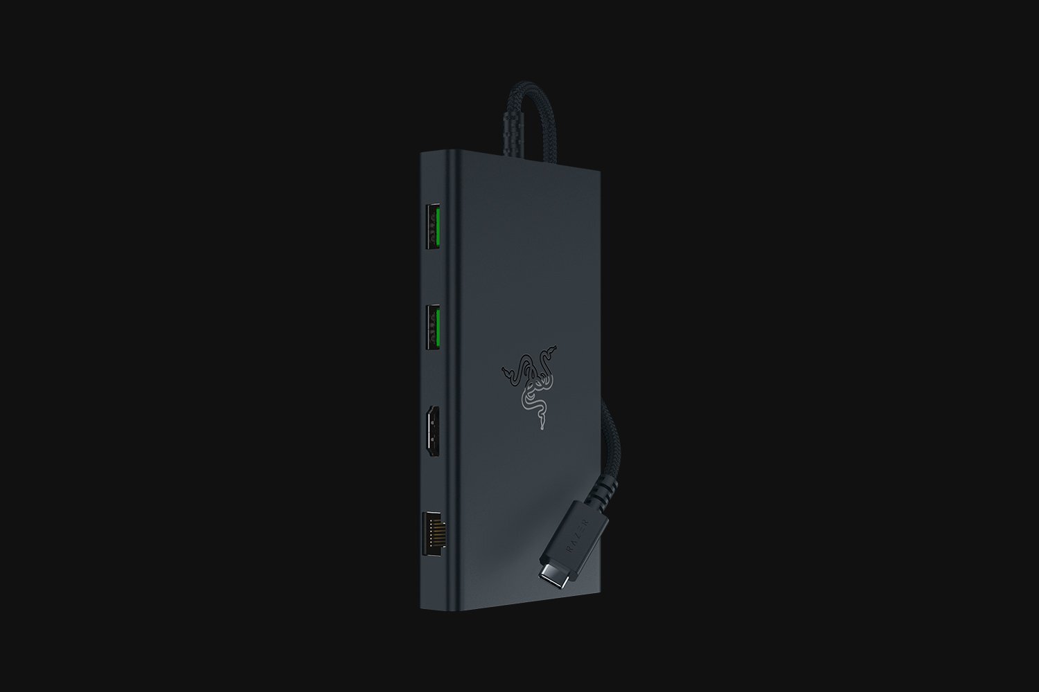 Razer 11-Port USB-C Dock compatible with Windows and Mac - Black