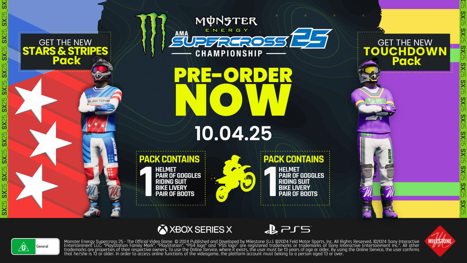 Monster Energy Supercross 25 - The Official Videogame Day One Edition (PS5)
