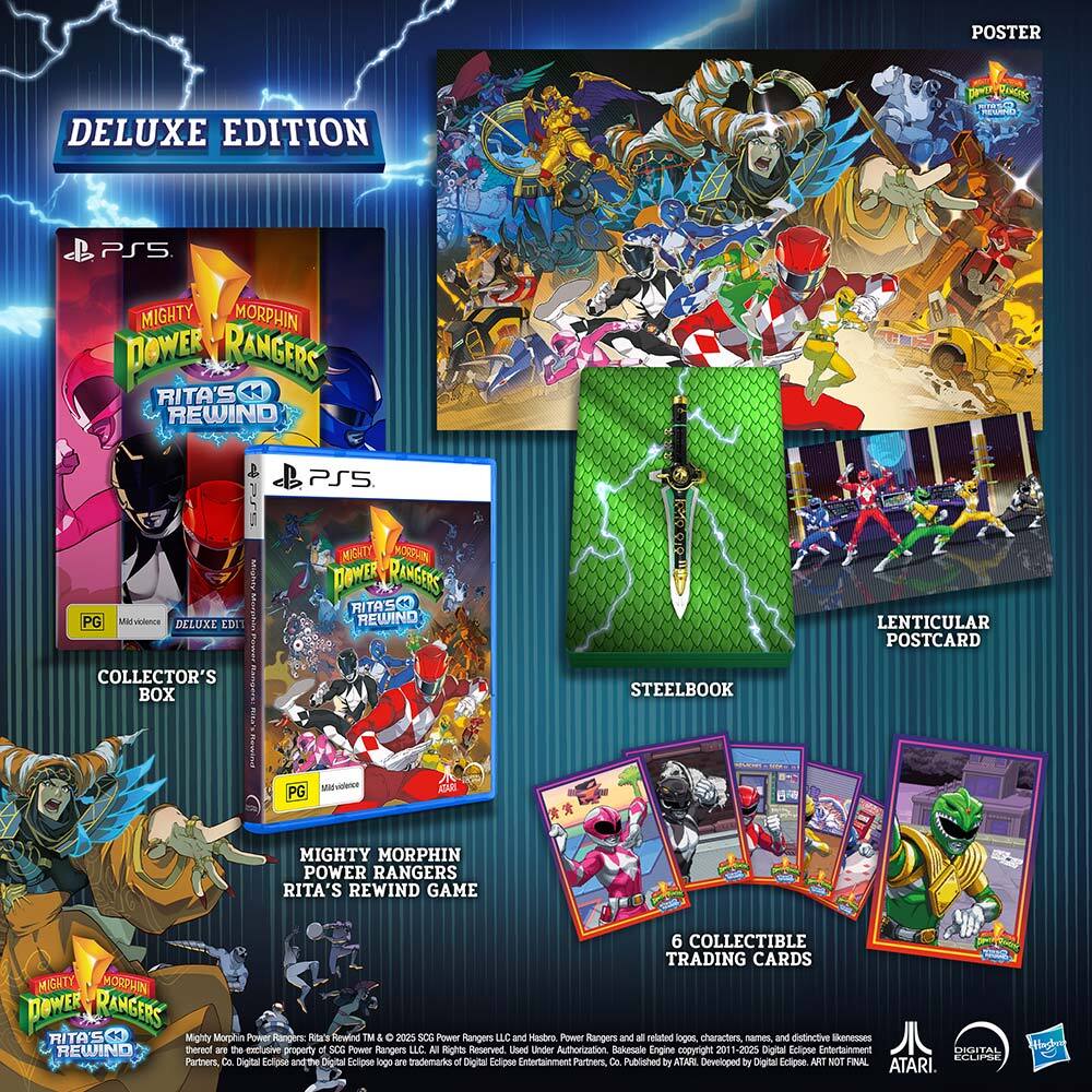 Mighty Morphin Power Rangers Rita's Rewind Deluxe Edition (PS5)