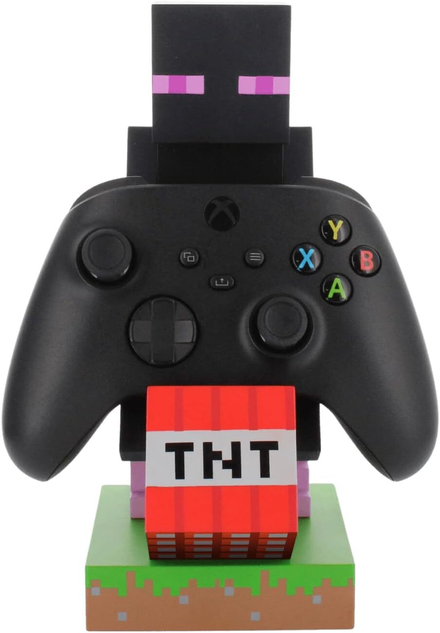 Cable Guy Controller Holder - Minecraft Enderman (Switch, PC, PS5, PS4, Xbox Series X, Xbox One)