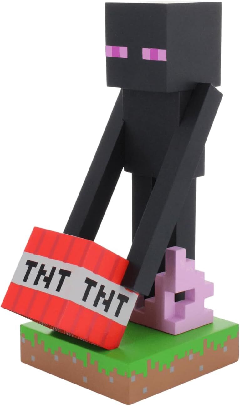 Cable Guy Controller Holder - Minecraft Enderman (Switch, PC, PS5, PS4, Xbox Series X, Xbox One)