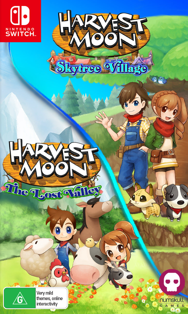 Harvest Moon: The Lost Valley & Skytree Village Double Pack (Switch)