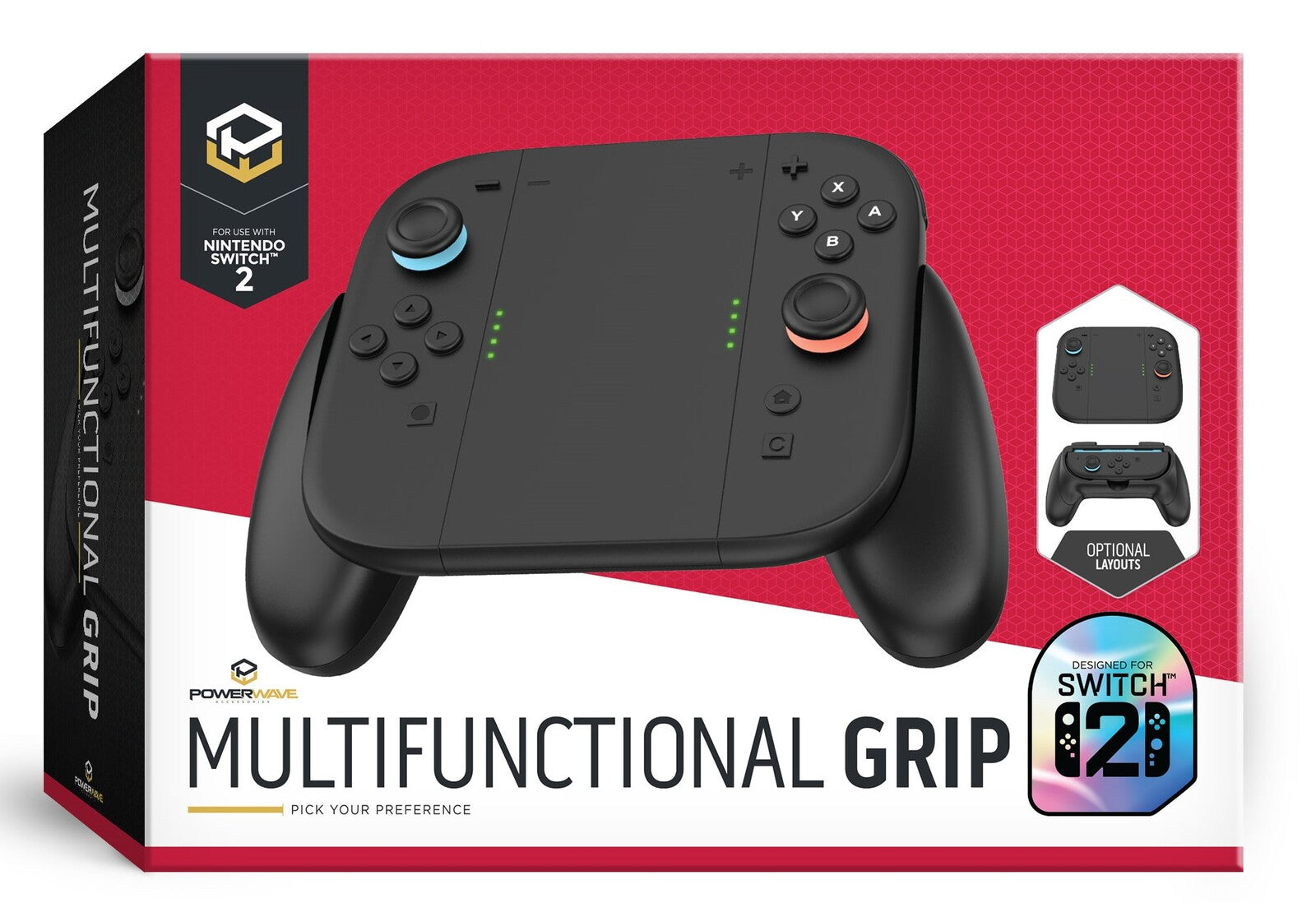 Powerwave Multifunctional Grip for Nintendo Switch 2