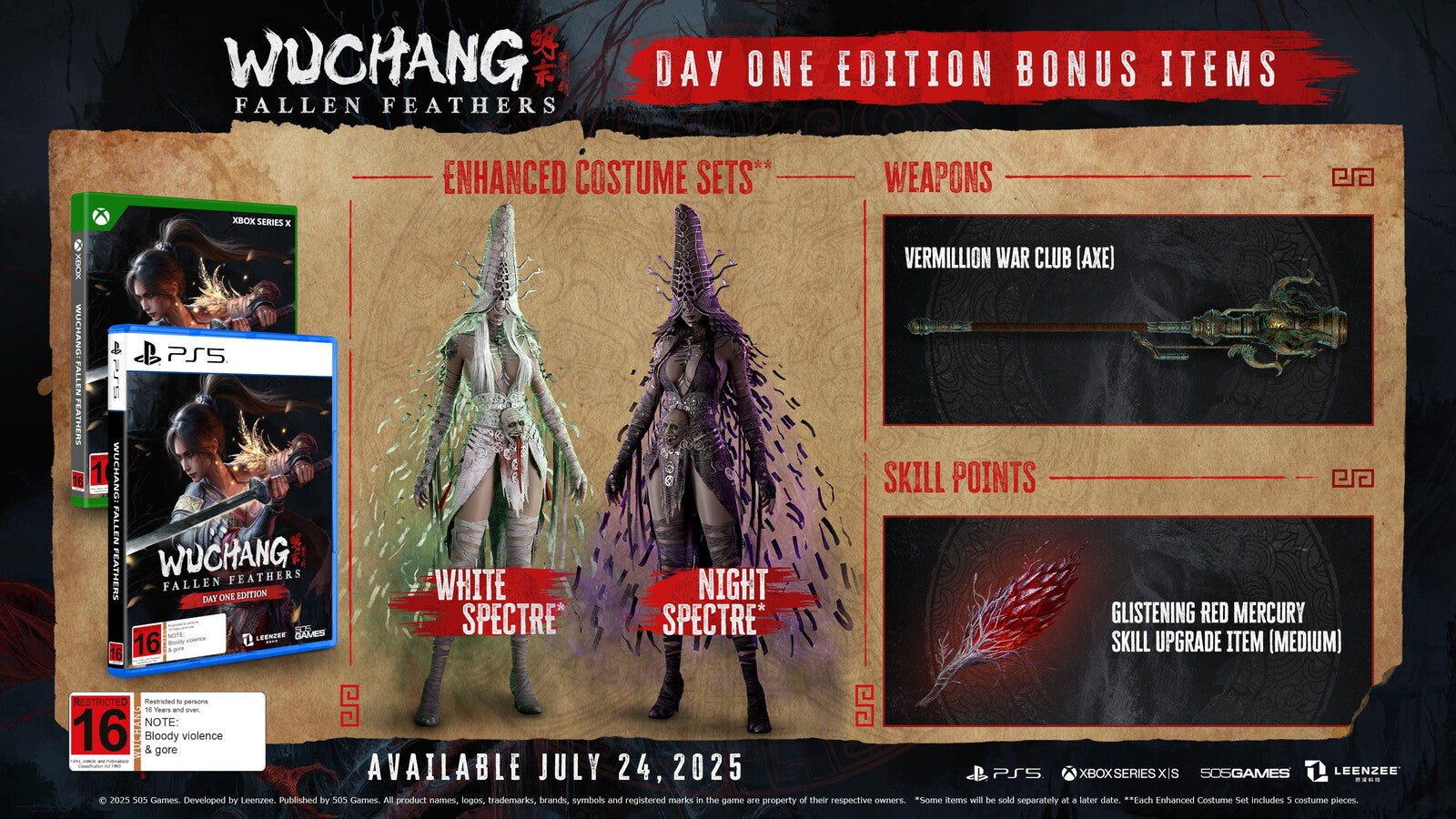 WUCHANG: Fallen Feathers Day One Edition (PS5)