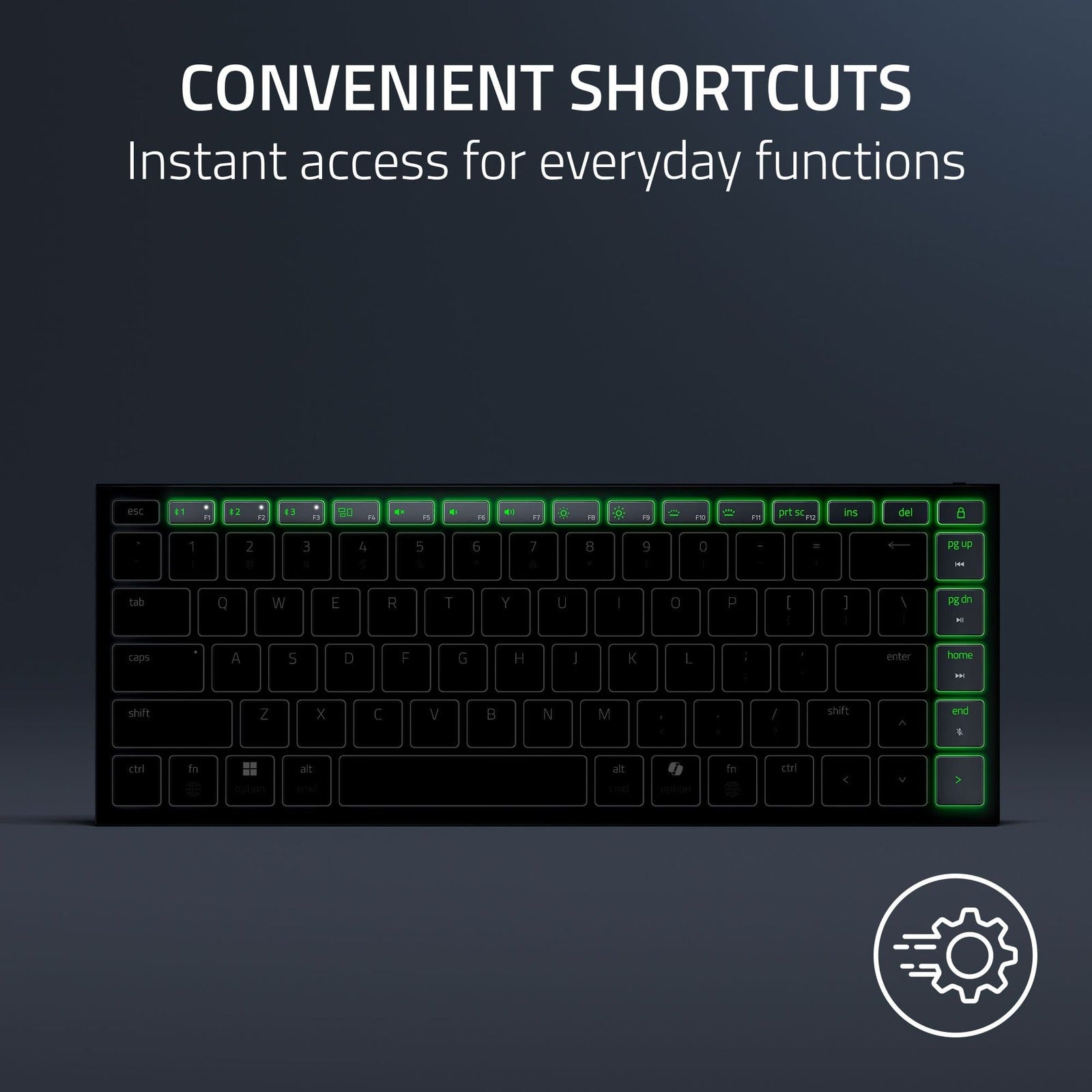 Razer Joro Portable Wireless Gaming Keyboard