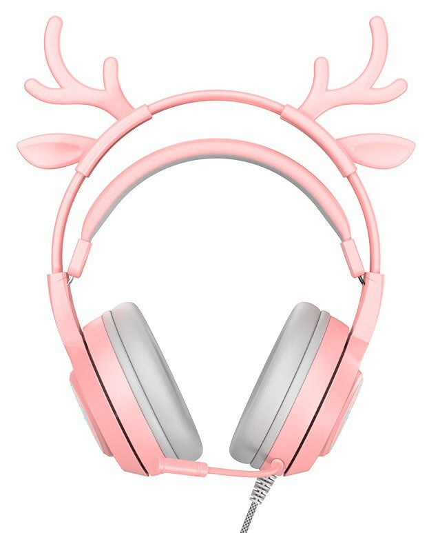 PowerPlay Cat RGB Gaming Headset (Pink) (Switch, PC, PS5, PS4, Xbox Series X, Xbox One)