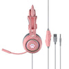 PowerPlay Cat RGB Gaming Headset (Pink) (Switch, PC, PS5, PS4, Xbox Series X, Xbox One)