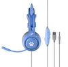 PowerPlay Cat RGB Gaming Headset (Blue) (Switch, PC, PS5, PS4, Xbox Series X, Xbox One)
