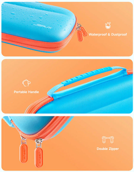 JSAUX Colorful Ultra-thin Carrying Case for Switch 2 - Blue