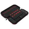 Powerwave Premium Carry Case Black Crimson for Nintendo Switch 2