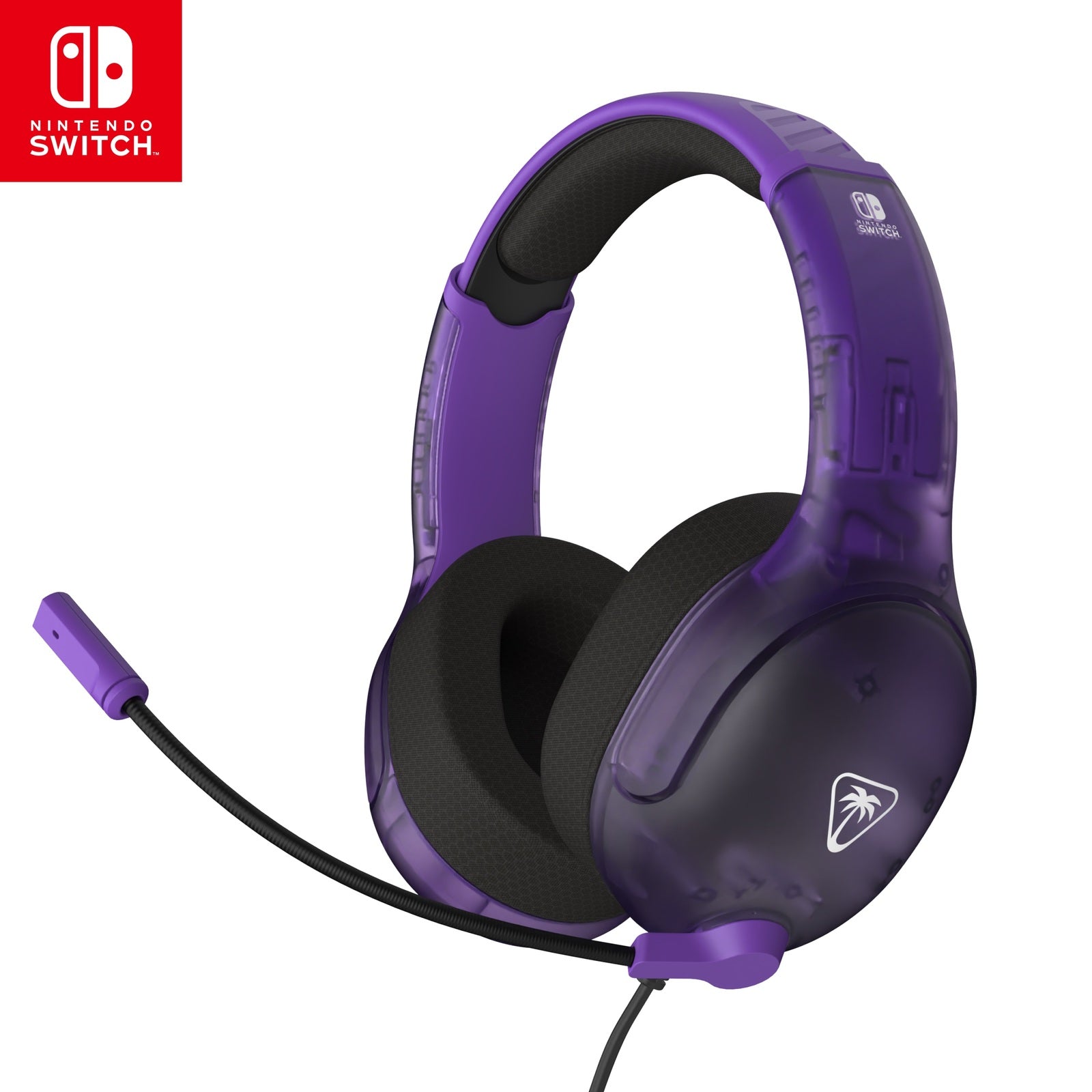 Turtle Beach Airlite Fit Wired Gaming Headset (Ghost Purple) (Switch)