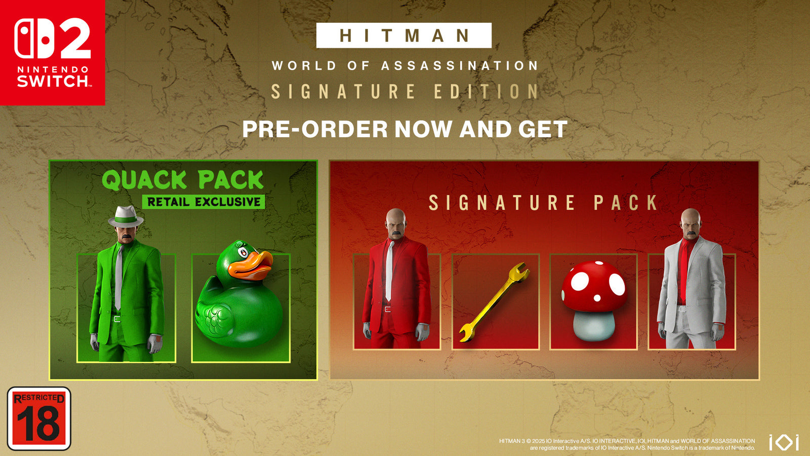 Hitman World of Assassination Signature Edition (GKC) (Switch 2)