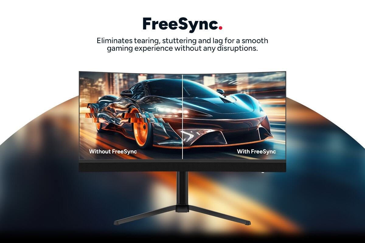 Kogan Infinity 34" Curved Ultrawide Mini-LED WQHD 180Hz USB-C Gaming Monitor