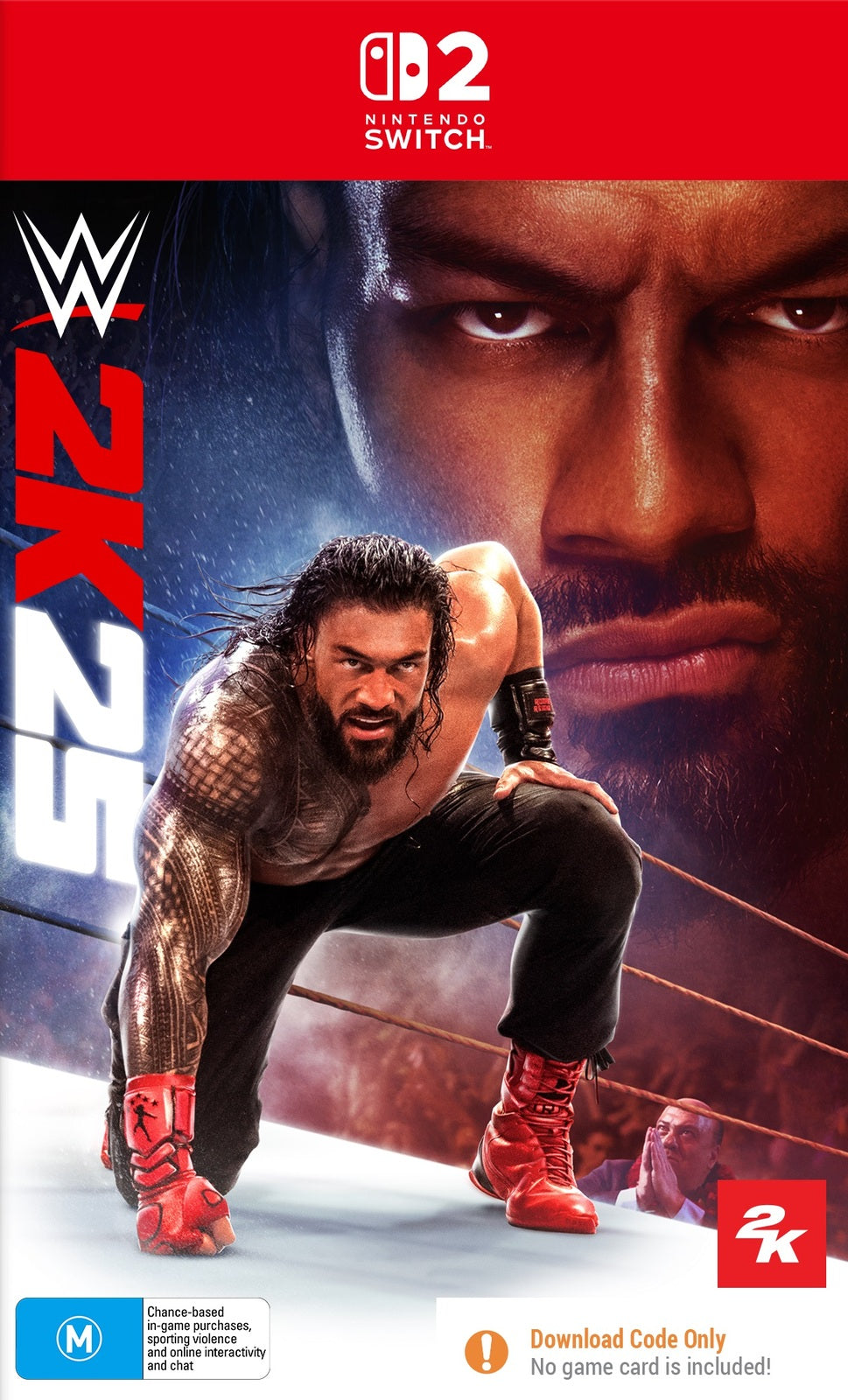 WWE 2K25 (code in box) (Switch 2)