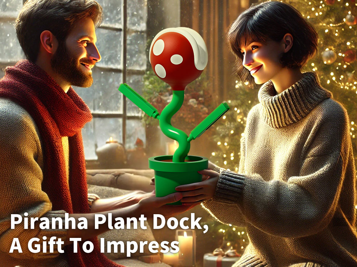 Powkong Piranha Plant Dock for Switch