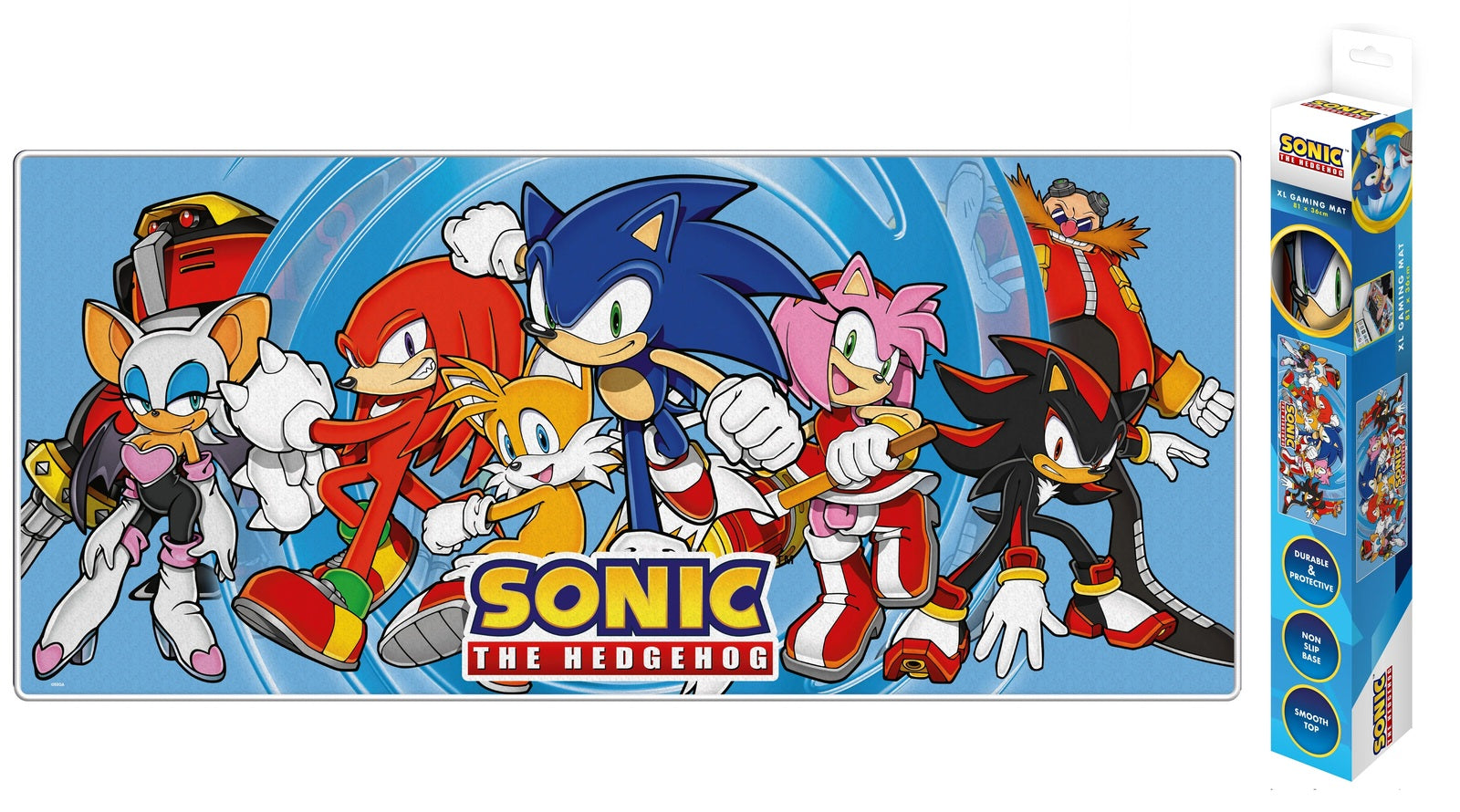 Sonic The Hedgehog Characters XL Gaming Mat (PC)