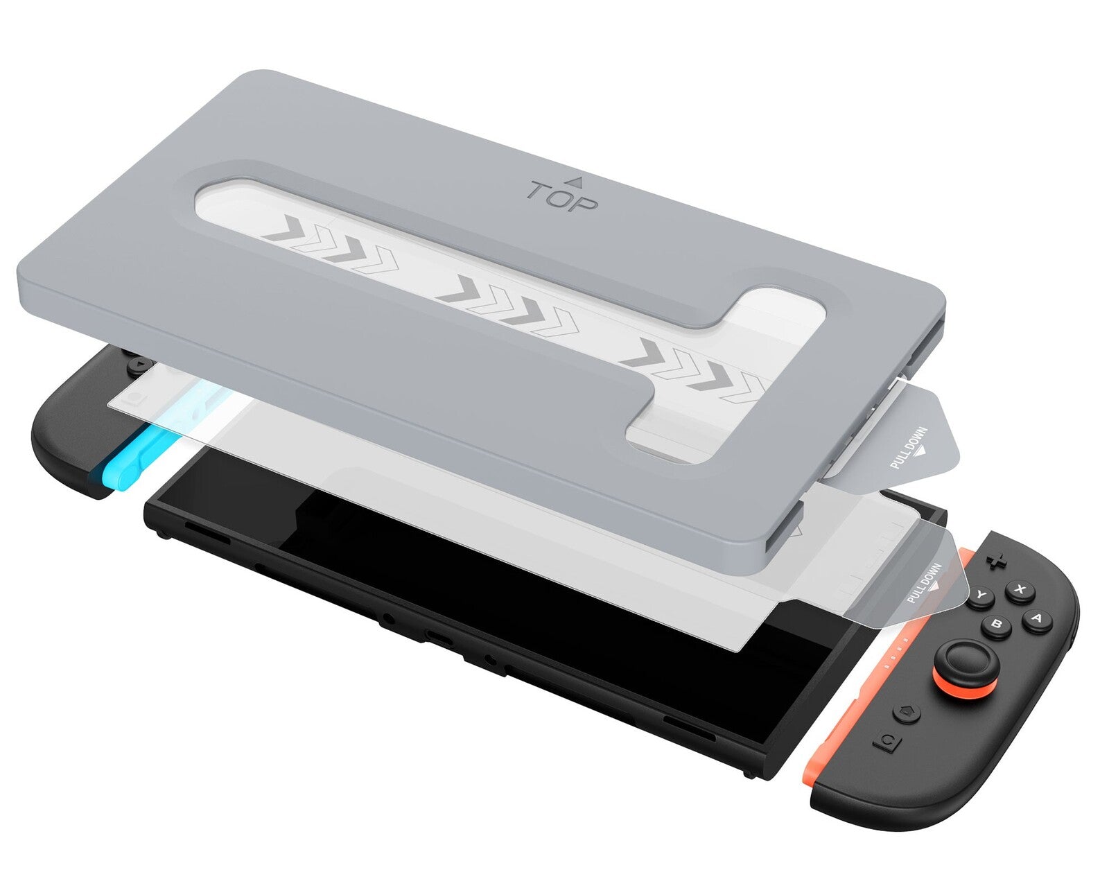 Powerwave Tempered Glass Screen Protector with Alignment Tray Double Pack for Nintendo Switch 2