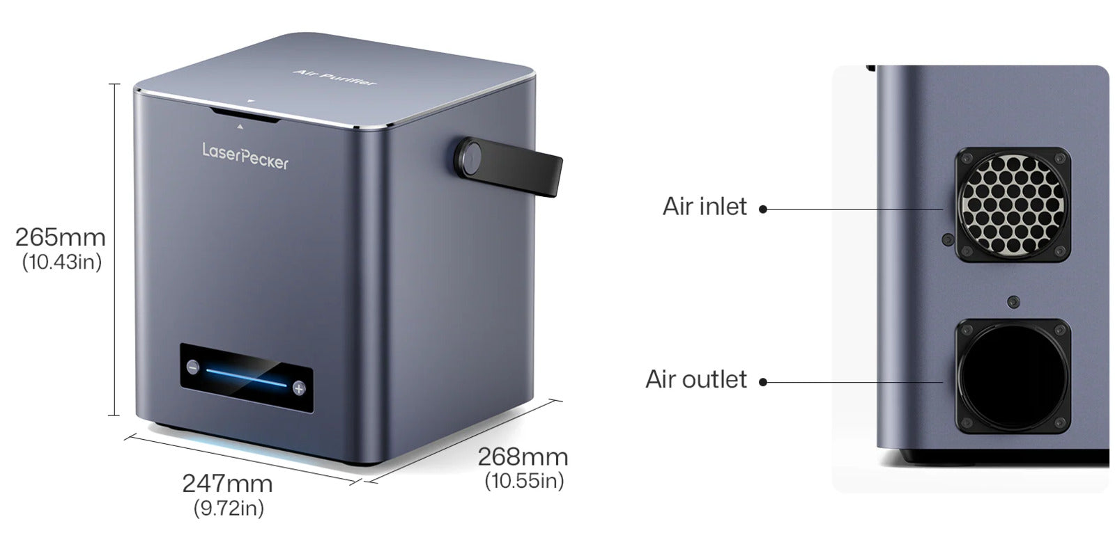 LaserPecker Desktop Air Purifier