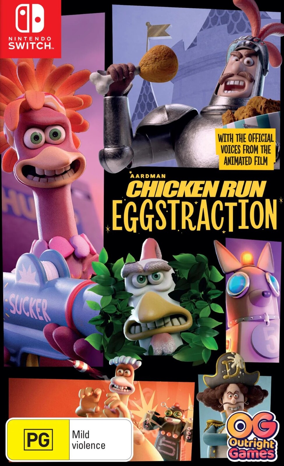 Chicken Run: Eggstraction (Switch)