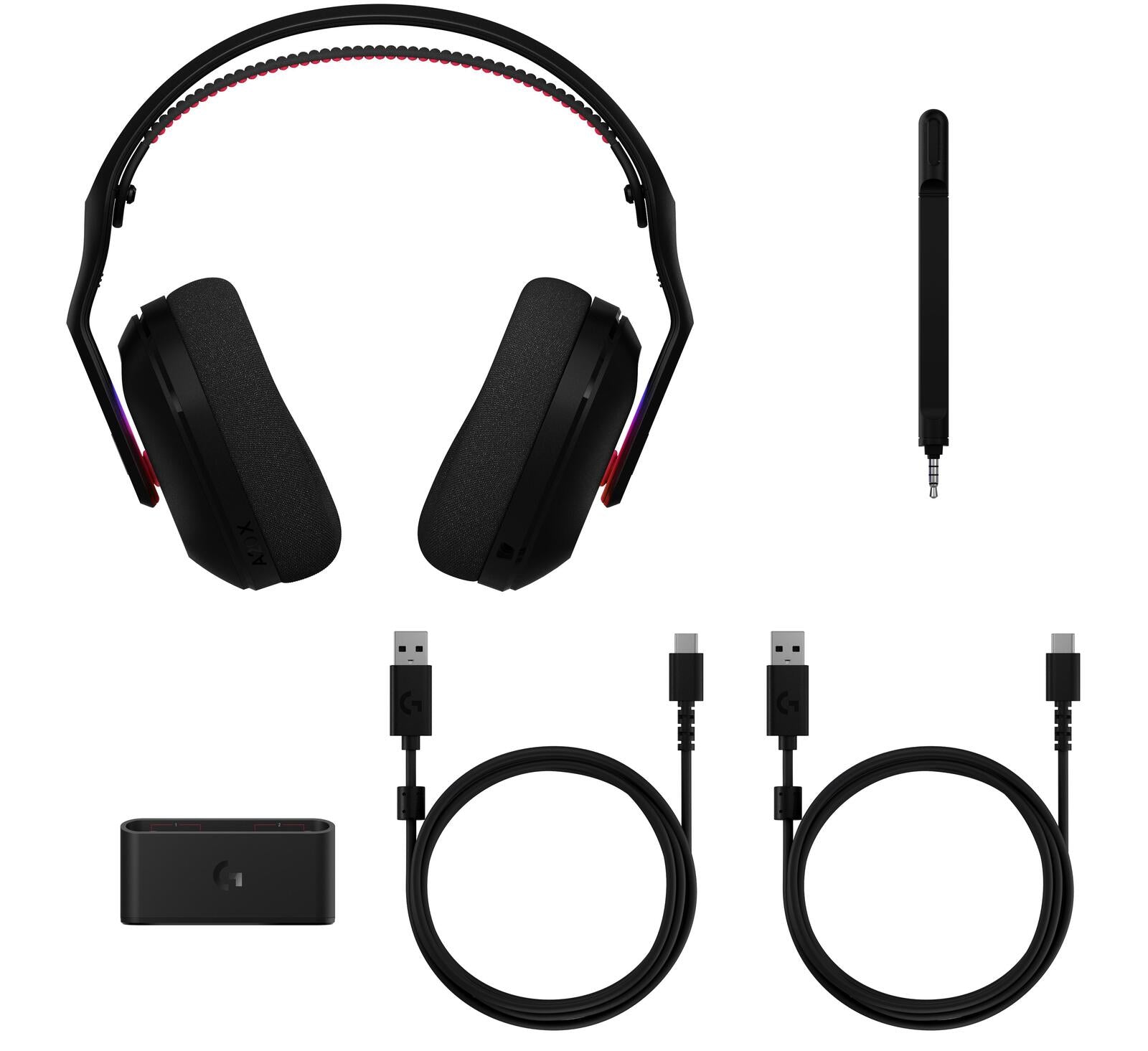 Logitech G Astro A20 X with Playsync Audio Gaming Headset (Black) (Switch, PC, PS5, Xbox Series X)