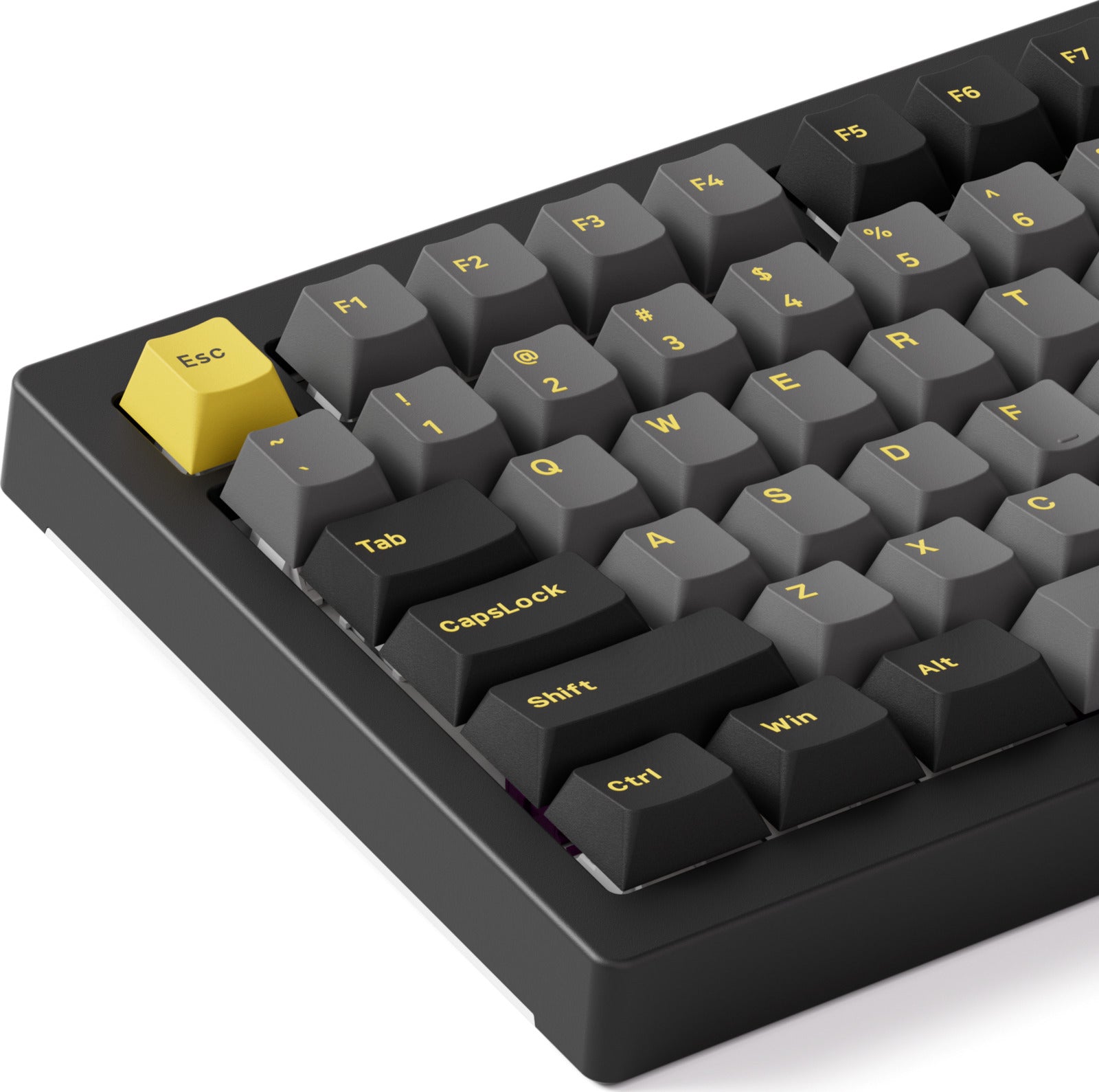 Akko Black & Gold 5075B Plus 75% V3 Cream Yellow Pro Hot-Swappable Wireless Mechanical Keyboard