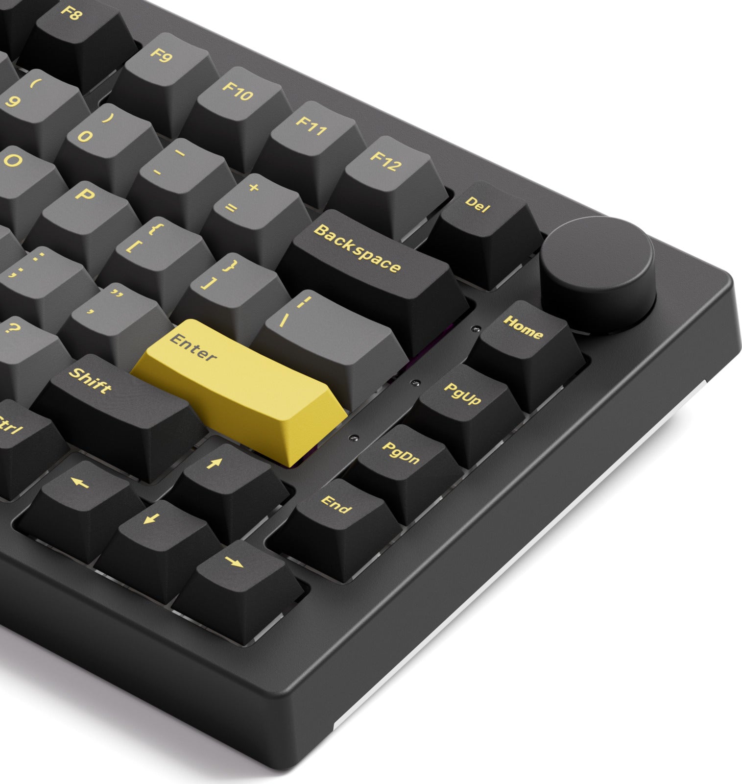 Akko Black & Gold 5075B Plus 75% V3 Cream Yellow Pro Hot-Swappable Wireless Mechanical Keyboard