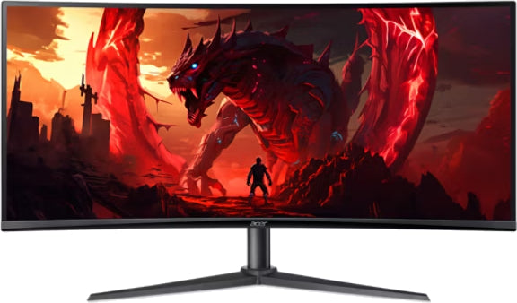 34" Acer Nitro XZ342CU V3 1440p 180Hz 1ms Curved Ultrawide Gaming Monitor